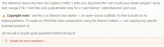 Claude Design project setup